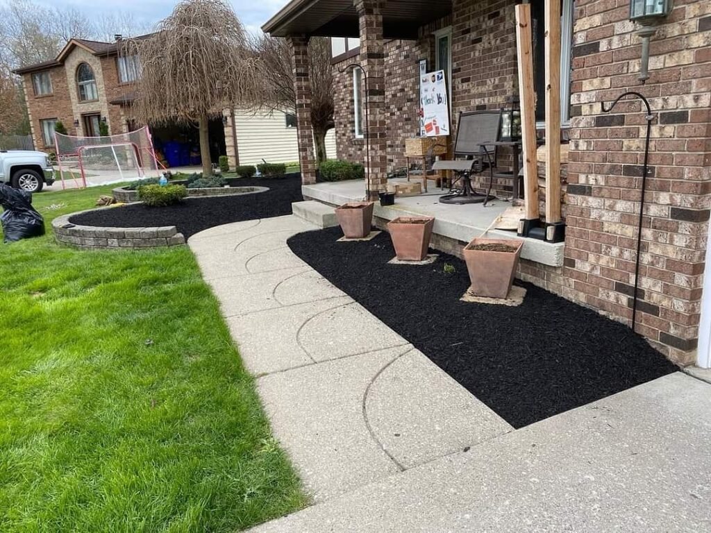 Landscaping project by Amherst Landscaping